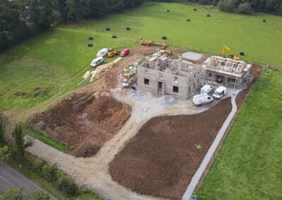 Construction at Moyallan Portadown