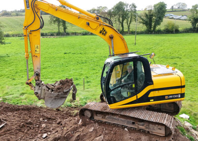 Drummand Road Cookstown Digger